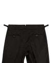 Dugdale Royal Classic: Schwarzer Twill mit braunen Nadelstreifen