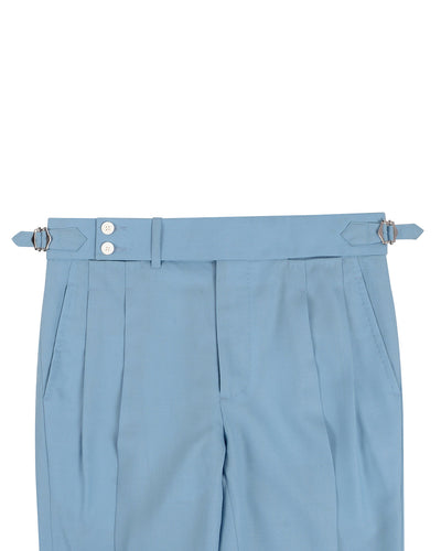 Laine fine Dugdale - Bleu œuf de canard nature