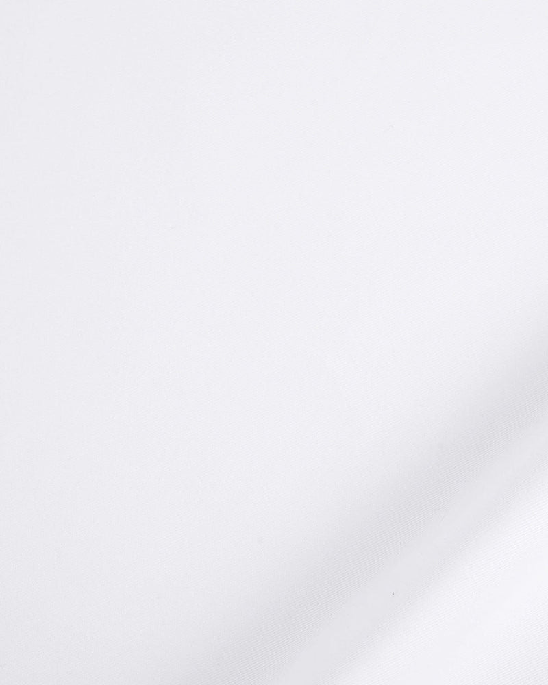 Coton : Sergé d'été blanc