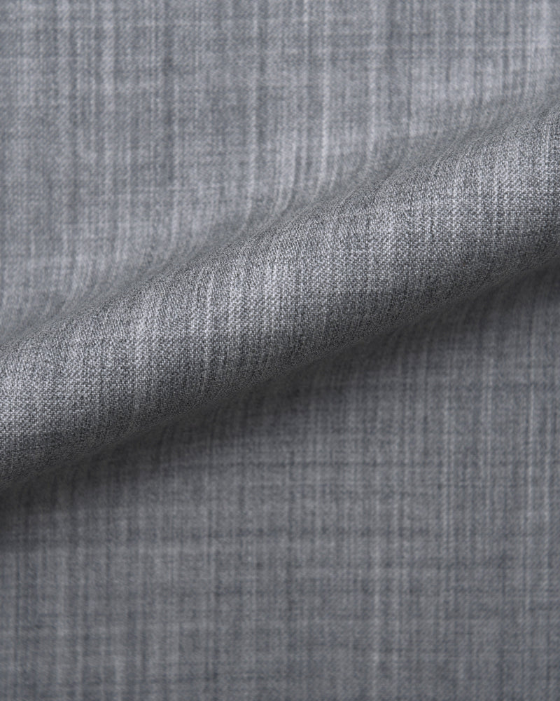Washable Wool Suit: Light Grey