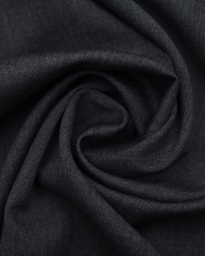 Washable Wool Suit: Dark Grey
