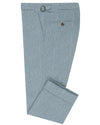 Modrone Cord Seersucker Bläulich-Grau -8 Wale
