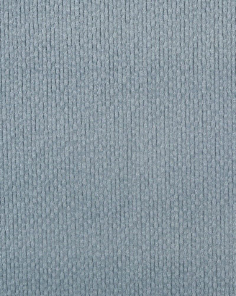 Modrone Cord Seersucker Bläulich-Grau -8 Wale