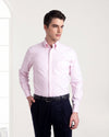 Hellrosa Oxford-Hemd