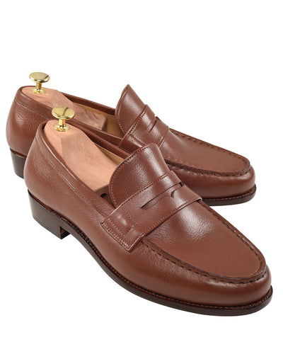 Mocassins Penny couleur beige