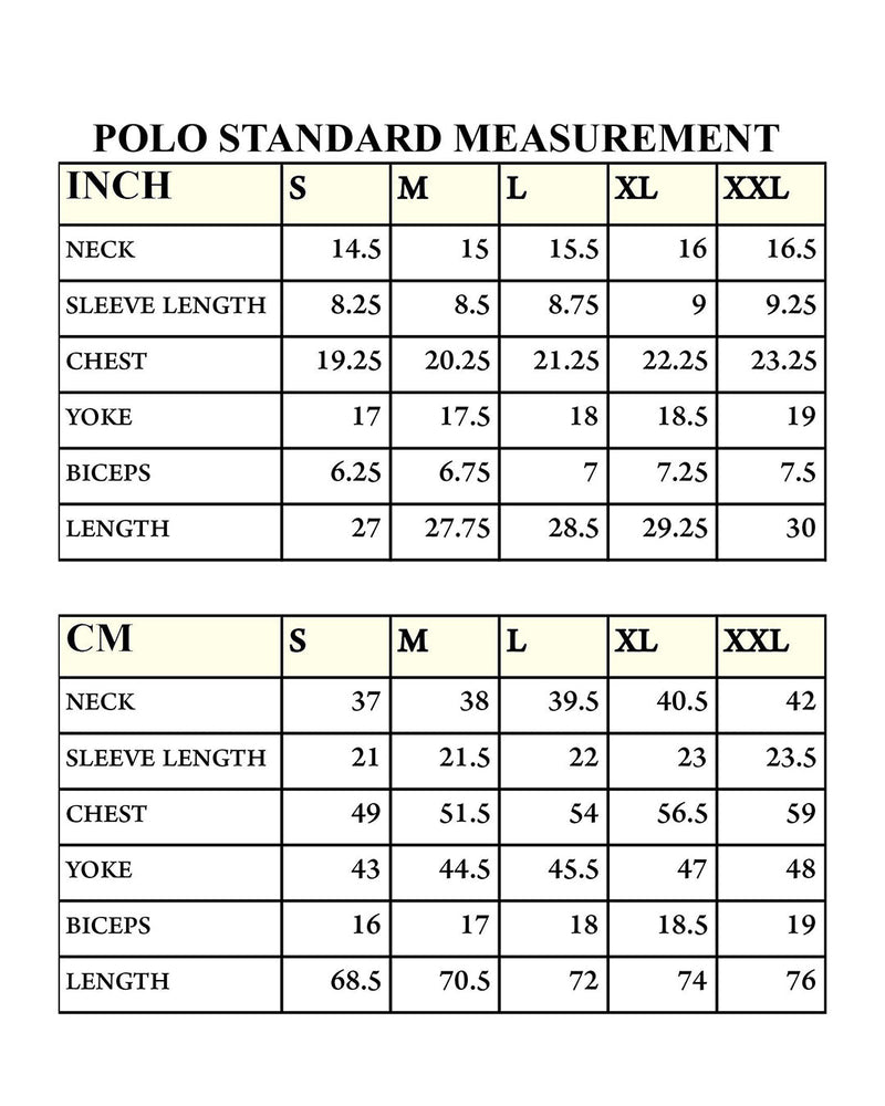 Polo Weiß meliert