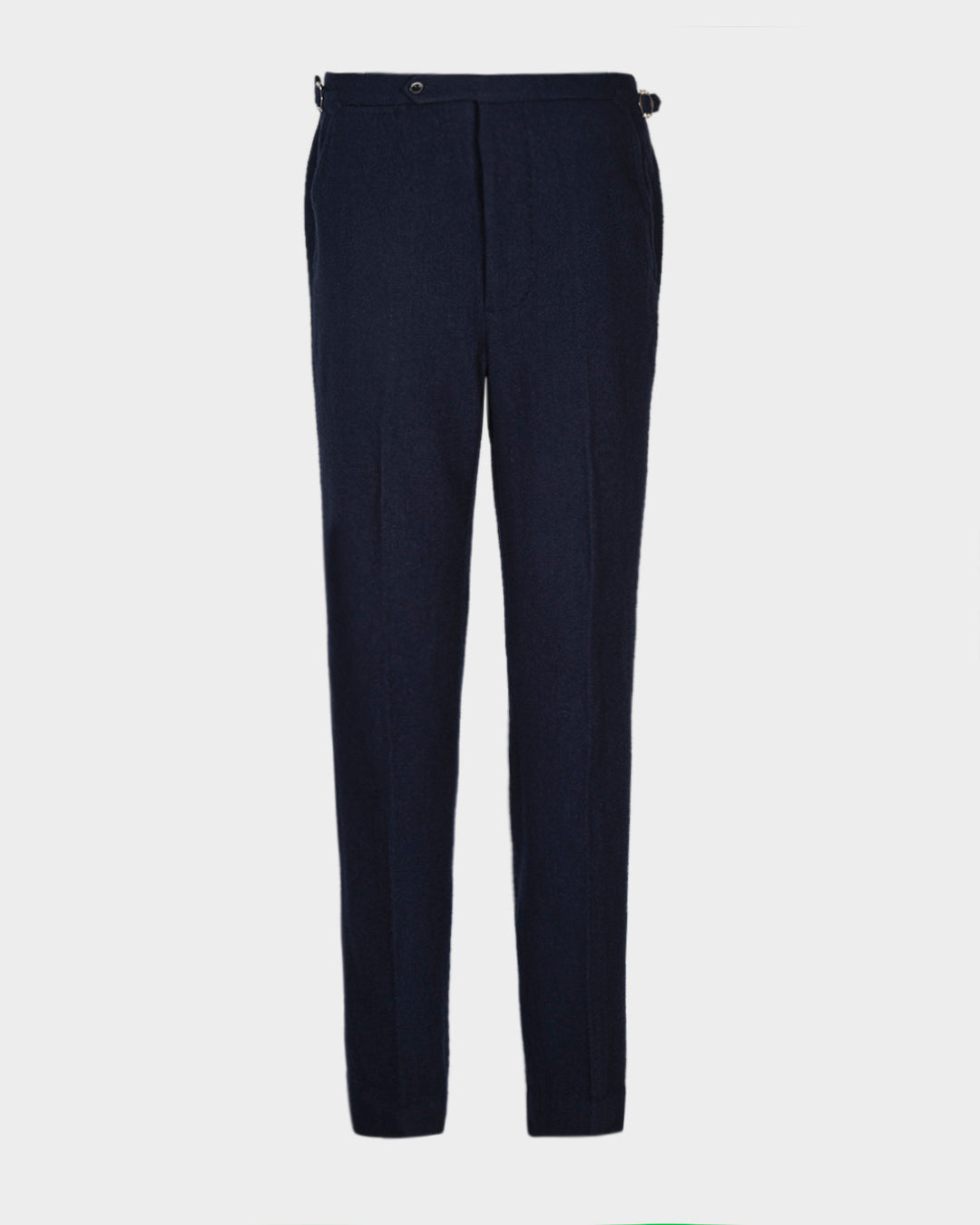 EZS Navy Wool Flannel Pant