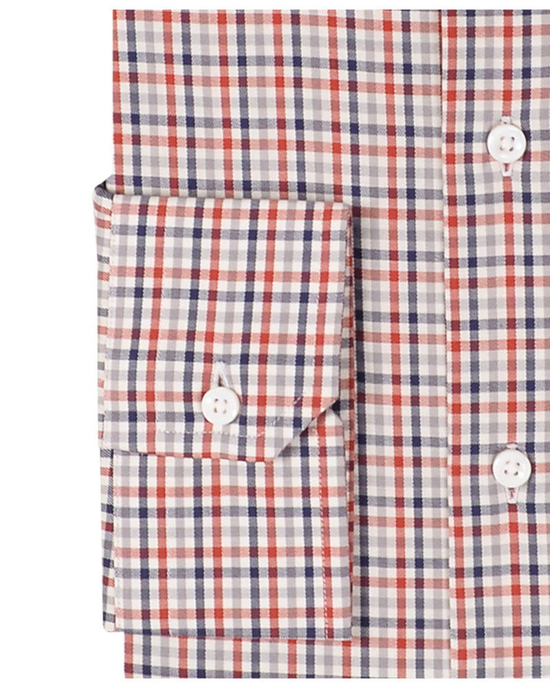 Rot blau grau kariert