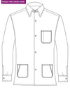 Arbeitshemd aus rotem Twill-Flanell