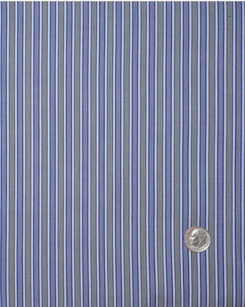 Graue, weiße, blaue und schwarze abwechselnde Streifen