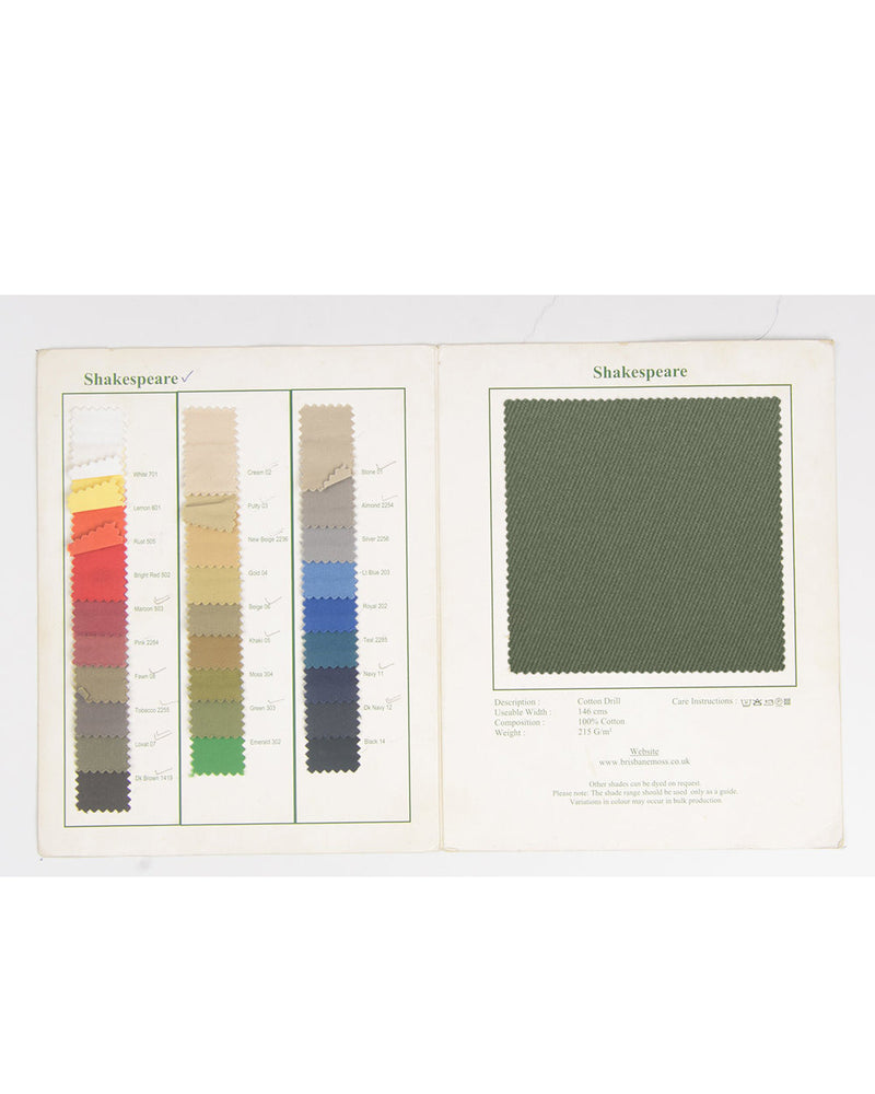 Brisbane Mossgrüner Twill