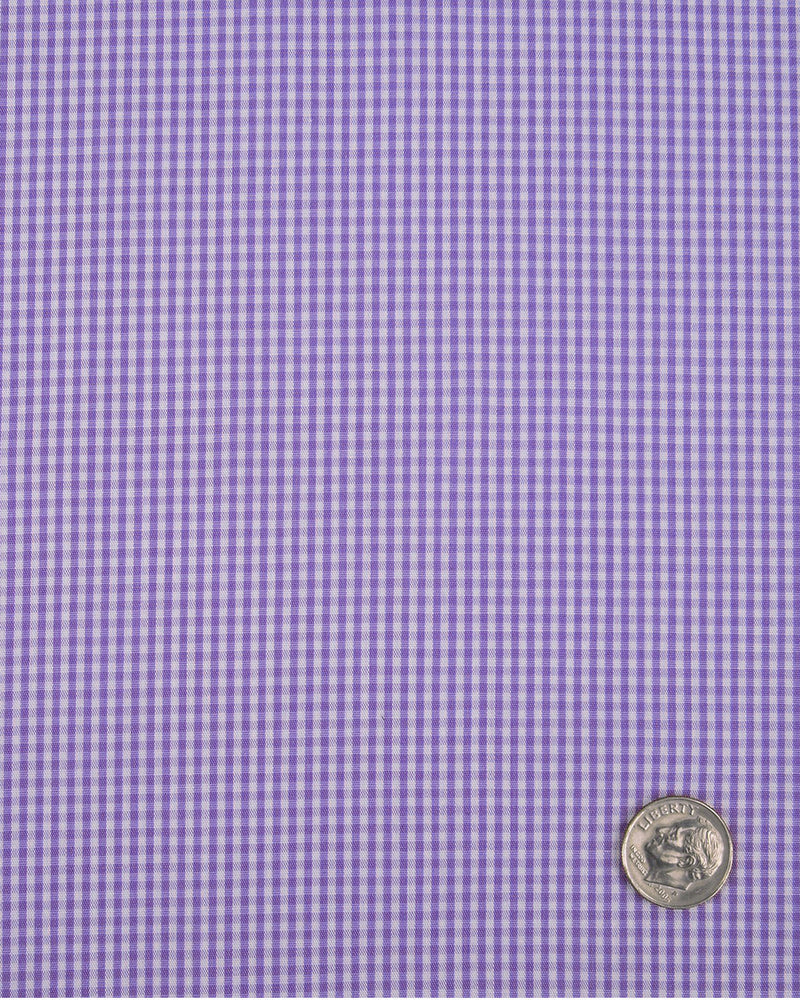 Lila Mikro-Gingham