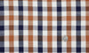 Navy Mustard Macro Gingham Checks
