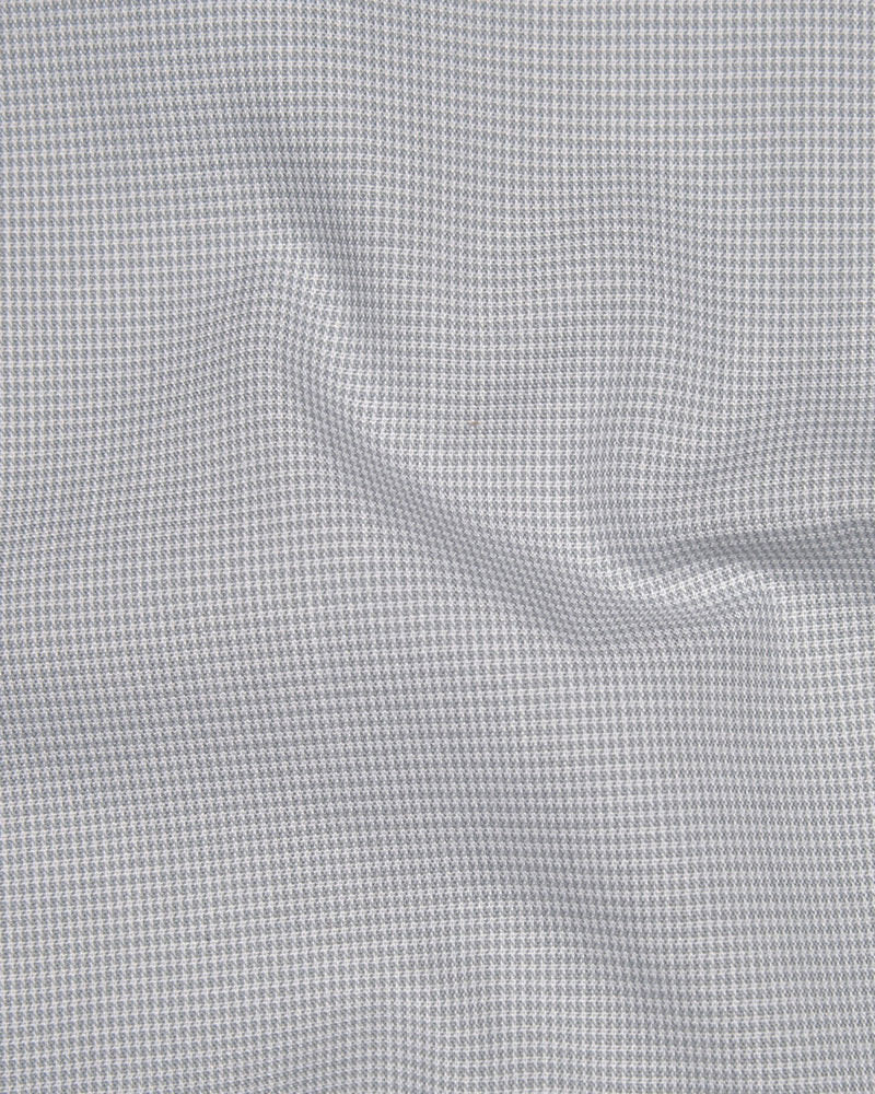 Ash Grey Houndstooth