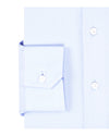 Himmelblaues Schafthemd
