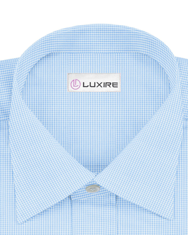 Das Feinste - Luxire Blue Gingham 300/4