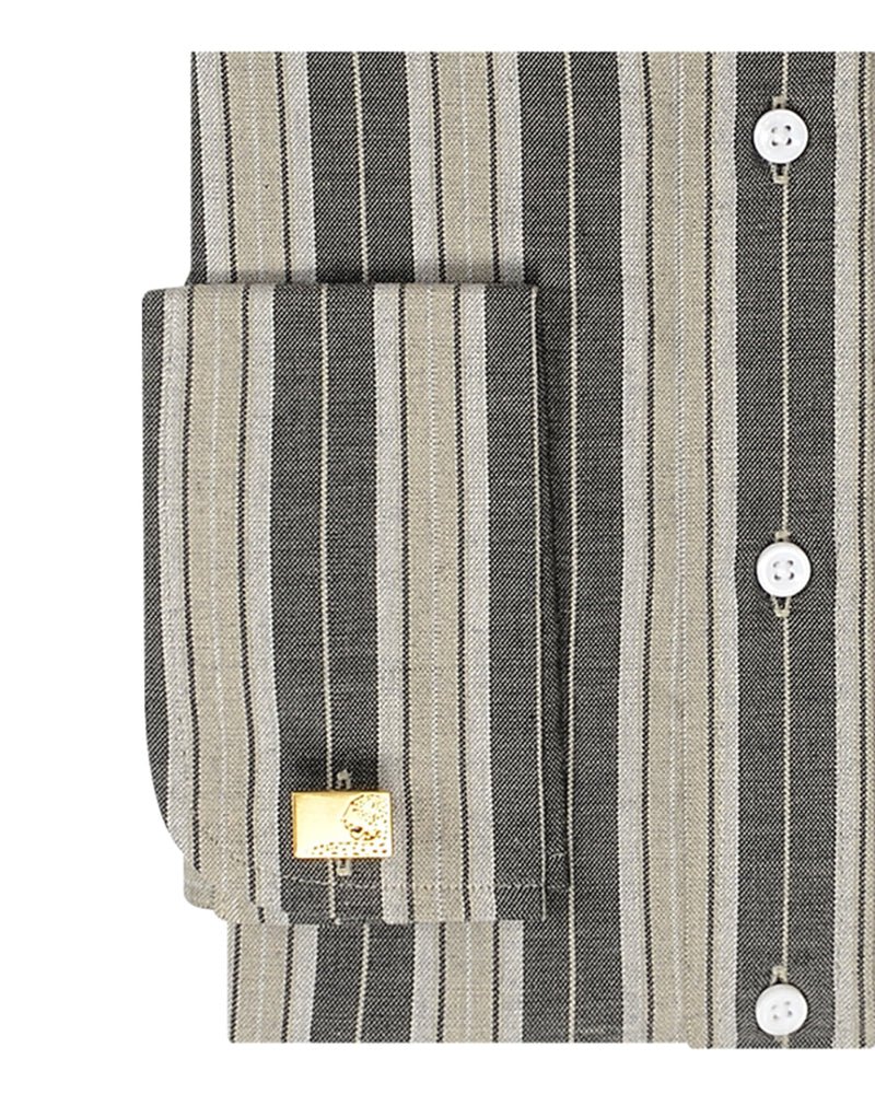 Black Grey Alternate Stripes