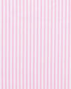 Pink Dress Stripes On White Shirt