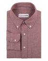 Arbeitshemd aus rotem Twill-Flanell