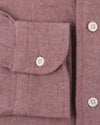 Arbeitshemd aus rotem Twill-Flanell