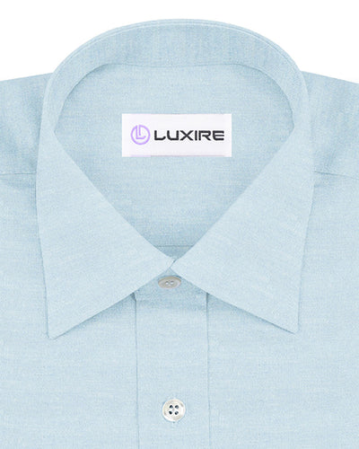 Brushed Arctic Blue Shirt