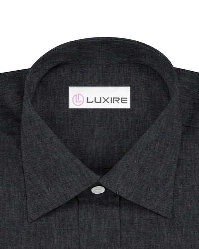 Dark Grey Denim Shirt