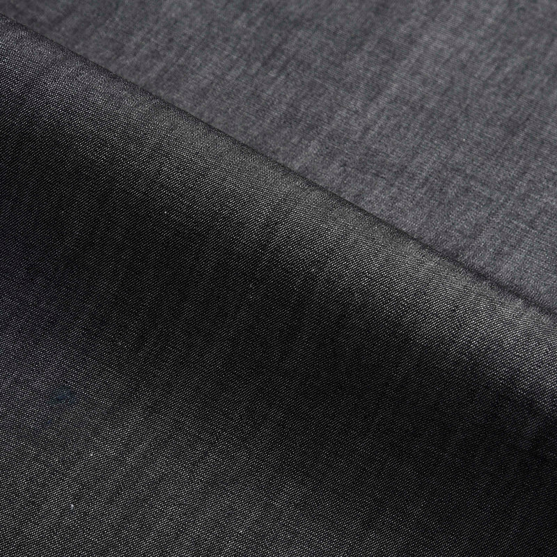Dunkelgrauer Denim-Chambray