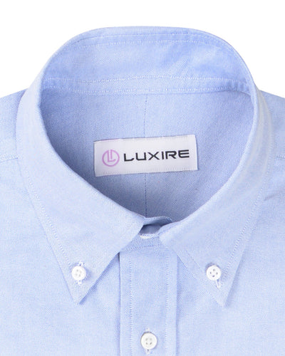 Blauer klassischer Oxford
