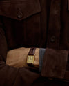 Gurkha Pant in Dugdale Dark Grey Wool Flannel
