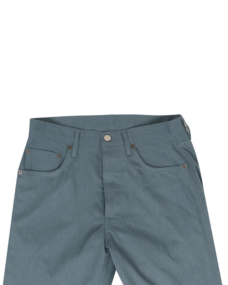 Weiche Denim-Hose in Haifischblau