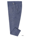 Solbiati Denim blaue Leinenhose