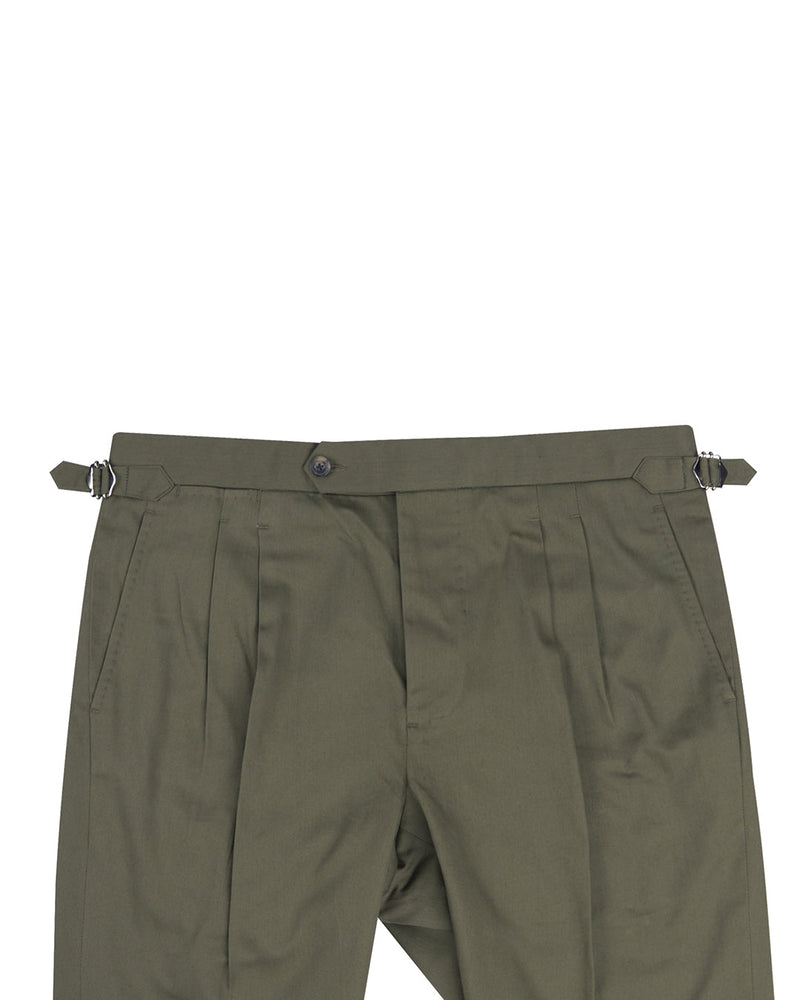 Sondrio: Gewaschener Oliven-Twill