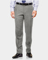Pantalon en flanelle Minnis : pantalon en sergé gris clair