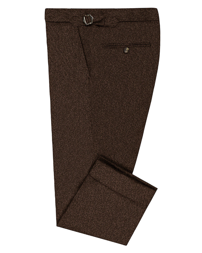 Flanelle Minnis : pantalon en sergé beige