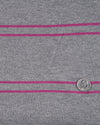Grey Fuchsia Stripes T-shirt