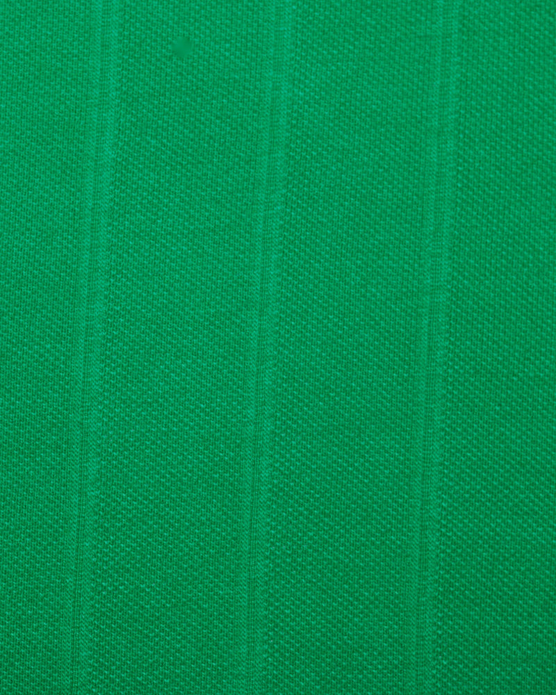Grün mit Selbststreifen-T-Shirt
