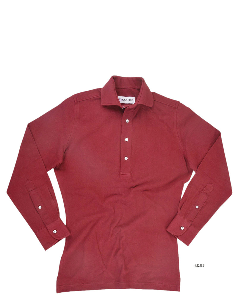 Purpurrotes rotes T-Shirt
