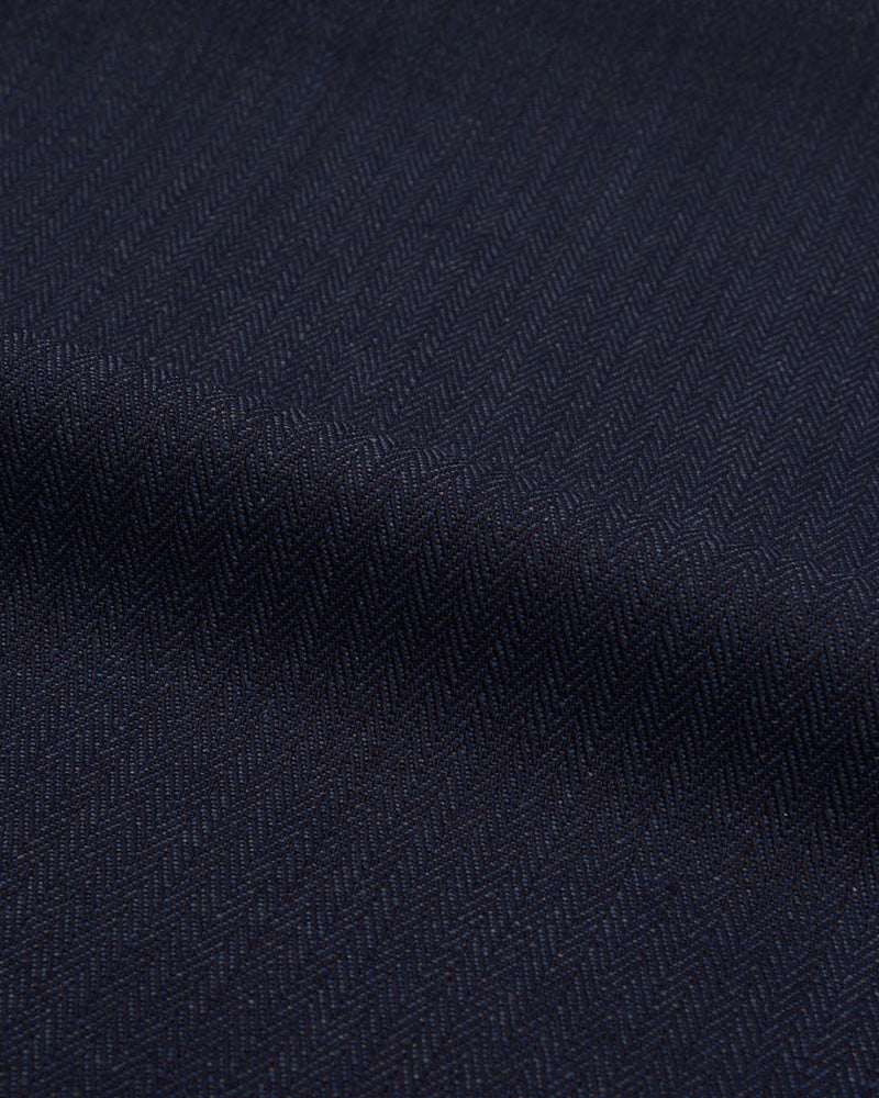 Noragi in Indigo Herringbone