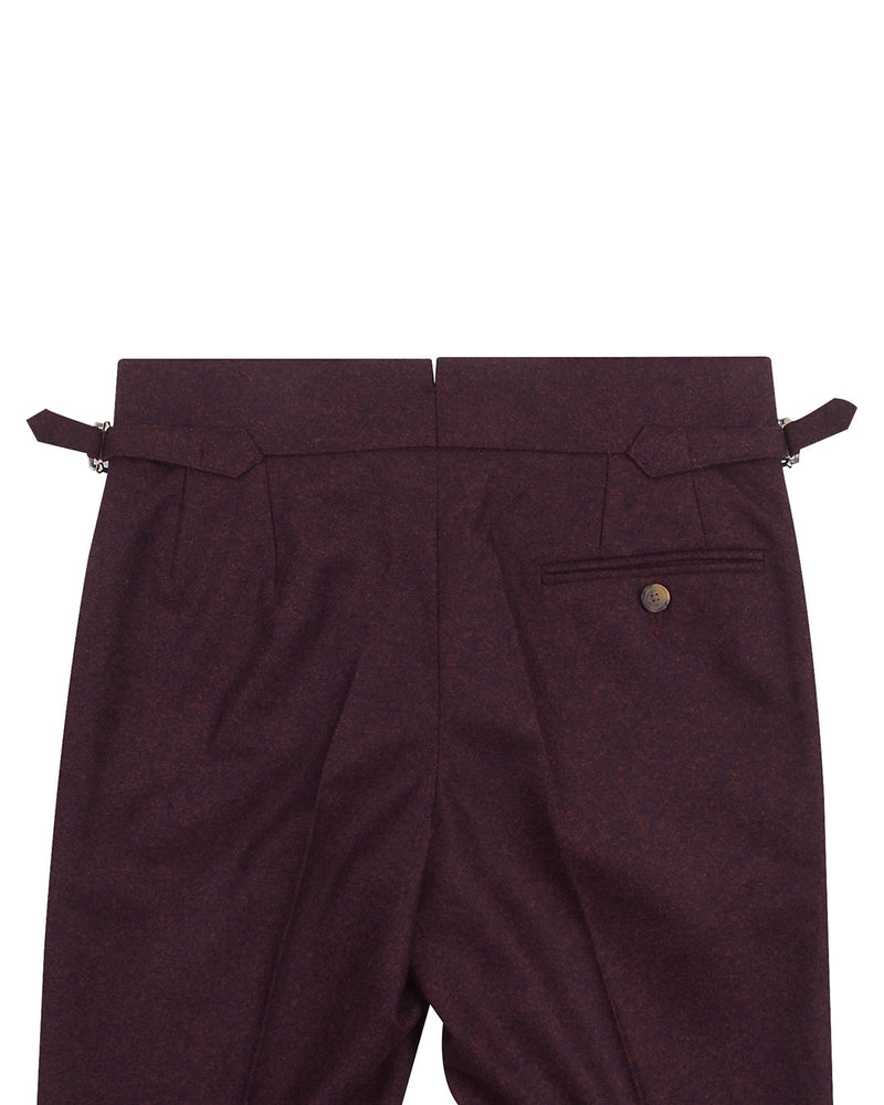 VBC - Kastanienbrauner Twill-Flanell