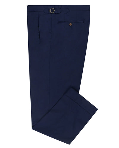 VBC 100 % laine : sergé bleu marine