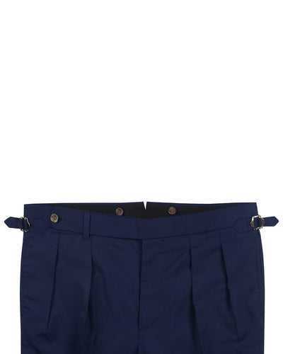 VBC 100 % laine : sergé bleu marine