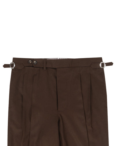 Flanelle marron café VBC