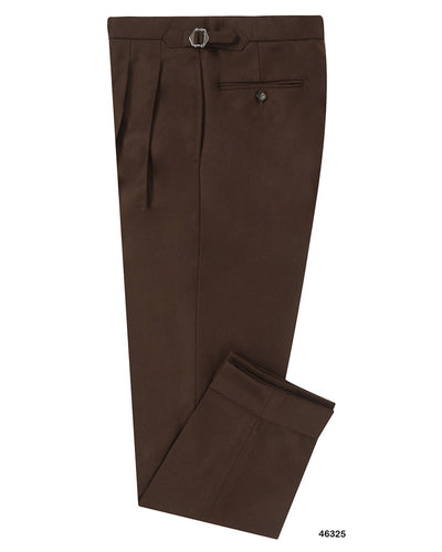 Flanelle marron café VBC