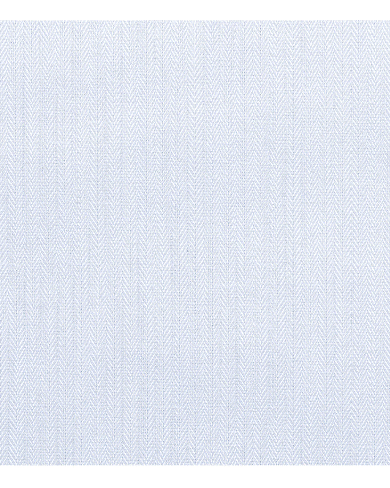 Chemise bleu pâle à chevrons