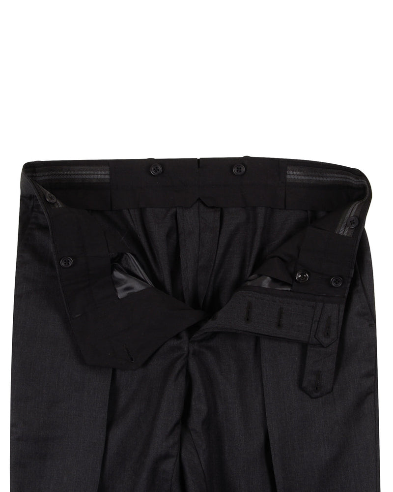 Vitale Barberis Canonico - Prunnelle 110s Mittelgrauer Twill
