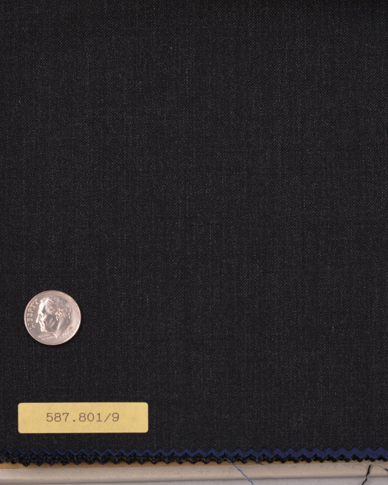 Vitale Barberis Canonico - Prunnelle 110s Mittelgrauer Twill
