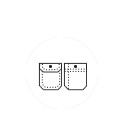 Verstecktes internes Produkt: LEFT POCKET Standard Styles