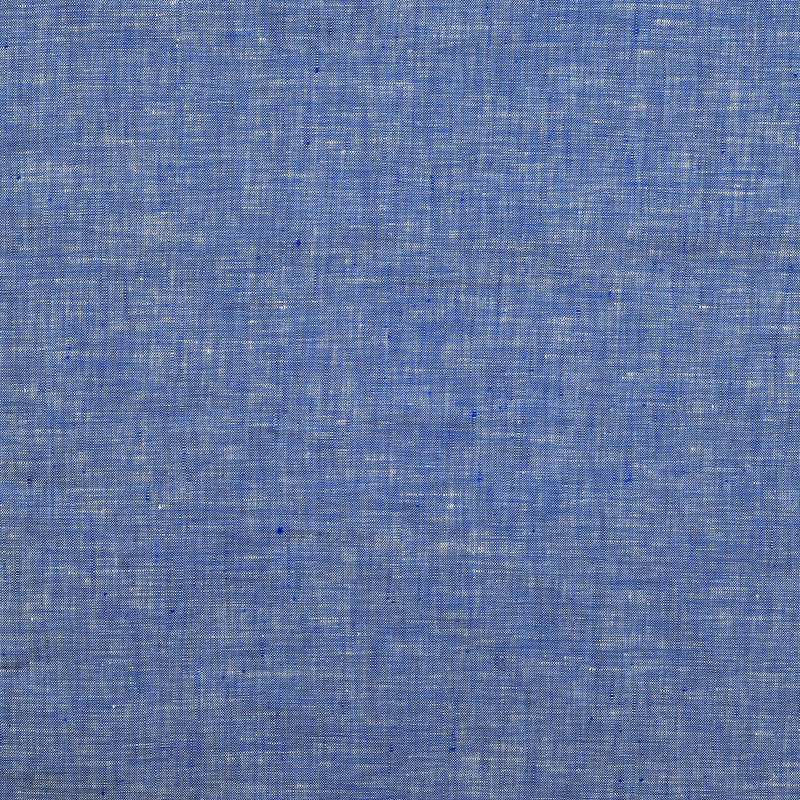 Chemise en lin bleu foncé