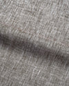 Pullover-Hemd aus braunem Leinen-Chambray