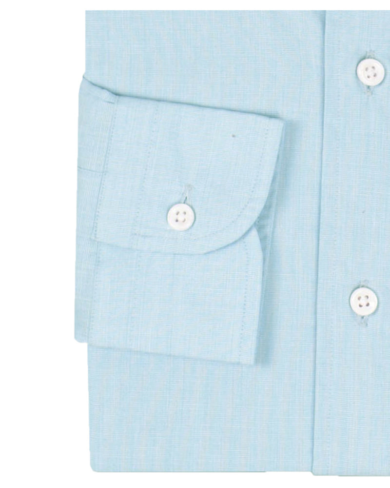 Cotton Poly: Hellhimmelblau Ende an Ende